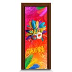 Capa De Porta Para Decoração Carnaval