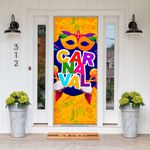 Capa De Porta Para Decoração Carnaval 2