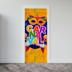 Capa De Porta Para Decoração Carnaval 2