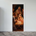 Capa De Porta Para Decoração Jesus 