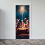 Capa De Porta Para Decoração Jesus 2
