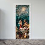 Capa De Porta Para Decoração Jesus 3