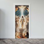 Capa De Porta Para Decoração Jesus 4