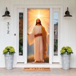 Capa De Porta Para Decoração Jesus 6