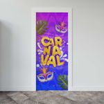 Capa De Porta Para Decoração Carnaval 3