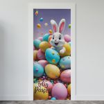 Capa De Porta Para Decoração Páscoa 4