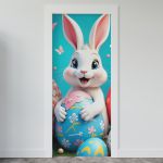 Capa De Porta Para Decoração Páscoa 5