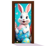 Capa De Porta Para Decoração Páscoa 5