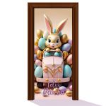 Capa De Porta Para Decoração Páscoa 6