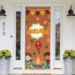 Capa De Porta Para Decoração Tema Festa Junina 