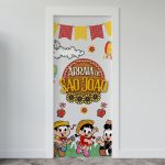Capa De Porta Para Decoração Tema Festa Junina 3