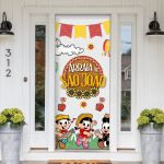 Capa De Porta Para Decoração Tema Festa Junina 3