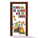 Capa De Porta Para Decoração Tema Festa Junina 5