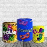 Trio De Cilindros Para Festas Carnaval