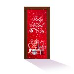 Capa De Porta Para Decoração Festa Feliz Natal Papai Noel Tecido Elástico 2.10x0.85m Painel de Porta 