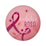 Painel De Festa Redondo Outubro Rosa