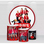 Kit Capa Painel Sublimado + 3 Capas De Cilindro - Rebelde