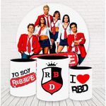 Kit Capa Painel Sublimado + 3 Capas De Cilindro - Rebelde