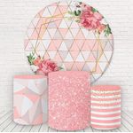 Kit Capa Painel Sublimado + 3 Capas De Cilindro - Floral