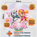Capa Painel Sublimado - Patrulha Canina
