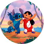 Capa Painel Sublimado - Lilo e Stitch