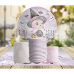 Kit Capa Painel Sublimado + 3 Capas De Cilindro - Halloween
