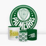 Kit Capa Painel Sublimado + 3 Capas De Cilindro - Palmeiras