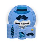 Kit Capa Painel Sublimado + 3 Capas De Cilindro - Dia dos Pais