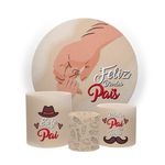 Kit Capa Painel Sublimado + 3 Capas De Cilindro - Dia dos Pais