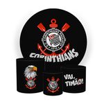 Kit Capa Painel Sublimado + 3 Capas De Cilindro - Corinthians