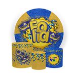 Kit Capa Painel Sublimado + 3 Capas De Cilindro - Carnaval