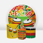 Kit Capa Painel Sublimado + 3 Capas De Cilindro - Carnaval
