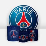 Kit Capa Painel Sublimado + 3 Capas De Cilindro - Paris Saint-Germain