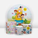 Kit Capa Painel Sublimado + 3 Capas De Cilindro - Dia das Crianças