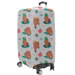 Capa para Mala Estampada Capivara 7