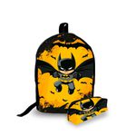 Mini Mochila Urbana + Estojo - Batmam - Lançamento