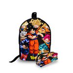 Mini Mochila Urbana + Estojo - Dragon Ball - Lançamento 