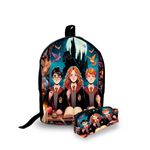 Mini Mochila Urbana + Estojo - Harry Potter - Lançamento