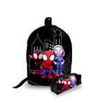 Mini Mochila Urbana + Estojo - Homem Aranha - Lançamento