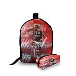 Mini Mochila Urbana + Estojo - Jogadores Futebol - Lançamento 