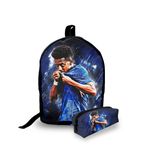 Mini Mochila Urbana + Estojo - Jogadores Futebol - Lançamento 2