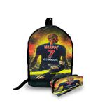 Mini Mochila Urbana + Estojo - Jogadores Futebol - Lançamento 3