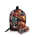 Mini Mochila Urbana + Estojo - Jogadores Futebol - Lançamento 3
