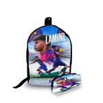 Mini Mochila Urbana + Estojo - Jogadores Futebol - Lançamento 3