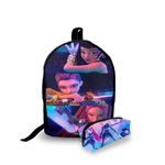 Mini Mochila Urbana + Estojo - K Pop - Lançamento