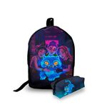 Mini Mochila Urbana + Estojo - K Pop - Lançamento