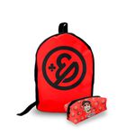 Mini Mochila Urbana + Estojo - Einaldinho - Lançamento