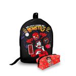 Mini Mochila Urbana + Estojo - Einaldinho - Lançamento