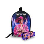 Mini Mochila Urbana + Estojo - Ana Castela Boiadeira - Lançamento