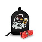 Mini Mochila Urbana + Estojo - Einaldinho - Lançamento